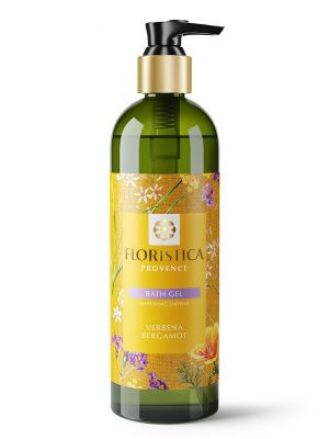 FLORISTICA Гель для душа "Provence" освежающий, бодрящий (вербена лимонная, бергамот), 345 мл