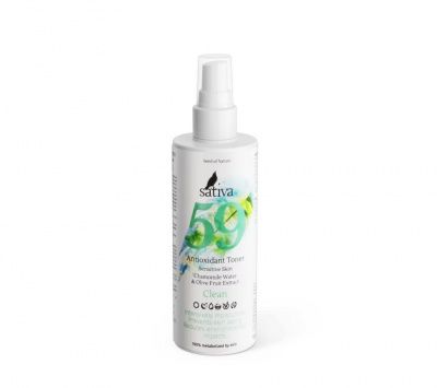 Sativa №59 Тоник антиоксидантный для чувствительной кожи 150мл