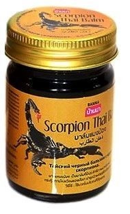 Banna Тайский черный бальзам Cкорпион, 50 гр